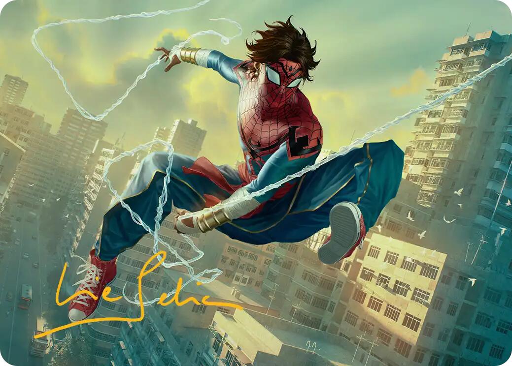 Spider-Man India Art Card (Gold-Stamped Signature) [Marvel's Spider-Man Art Series] | Gate City Games LLC