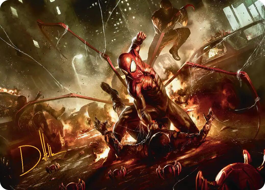 Superior Spider-Man Art Card (Gold-Stamped Signature) [Marvel's Spider-Man Art Series] | Gate City Games LLC
