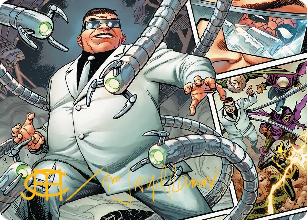 Doctor Octopus, Master Planner Art Card (48/54) (Gold-Stamped Signature) [Marvel's Spider-Man Art Series] | Gate City Games LLC