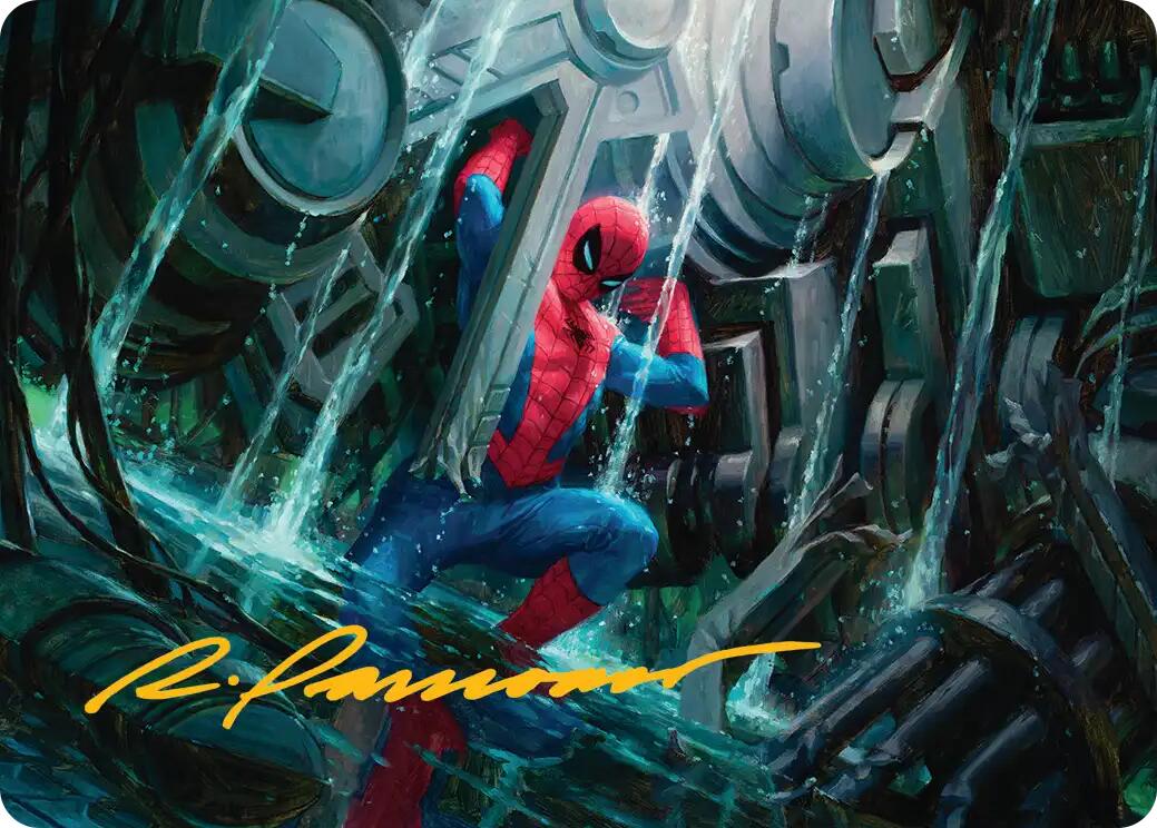 Strength of Will Art Card (Gold-Stamped Signature) [Marvel's Spider-Man Art Series] | Gate City Games LLC