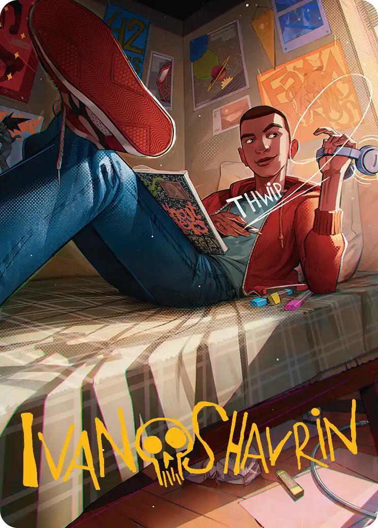 Miles Morales Art Card (Gold-Stamped Signature) [Marvel's Spider-Man Art Series] | Gate City Games LLC