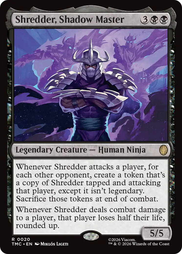 Shredder, Shadow Master [Teenage Mutant Ninja Turtles Commander] | Gate City Games LLC
