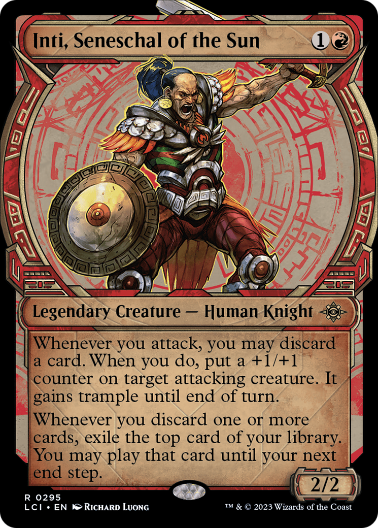 Inti, Seneschal of the Sun (Showcase) [The Lost Caverns of Ixalan] | Gate City Games LLC