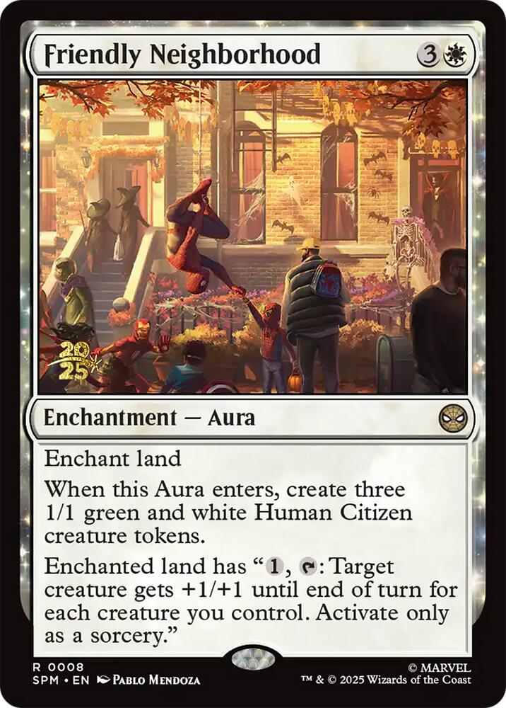 Friendly Neighborhood [Marvel's Spider-Man Prerelease Promos] | Gate City Games LLC