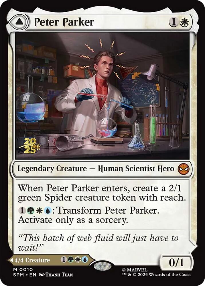 Peter Parker // Amazing Spider-Man [Marvel's Spider-Man Prerelease Promos] | Gate City Games LLC