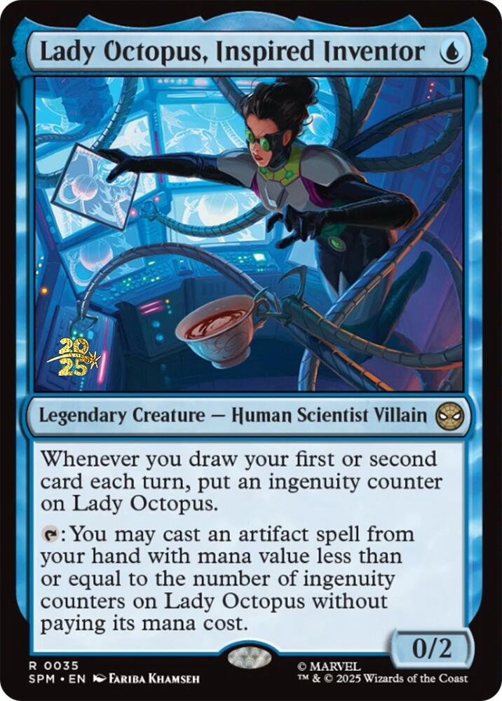 Lady Octopus, Inspired Inventor [Marvel's Spider-Man Prerelease Promos] | Gate City Games LLC