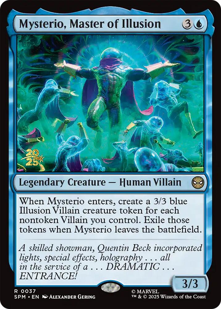 Mysterio, Master of Illusion [Marvel's Spider-Man Prerelease Promos] | Gate City Games LLC