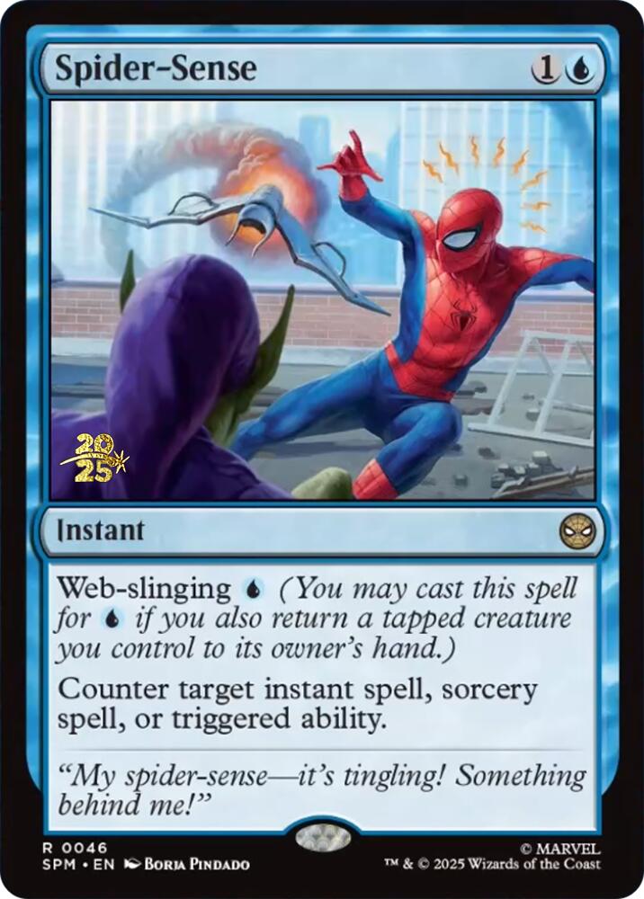 Spider-Sense [Marvel's Spider-Man Prerelease Promos] | Gate City Games LLC
