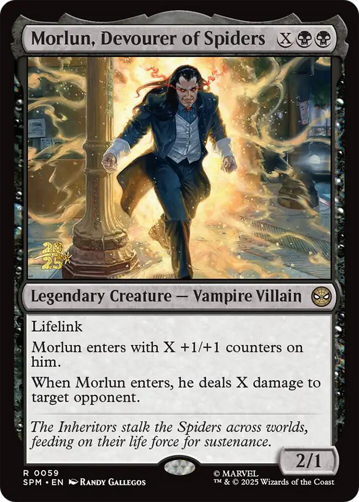 Morlun, Devourer of Spiders [Marvel's Spider-Man Prerelease Promos] | Gate City Games LLC