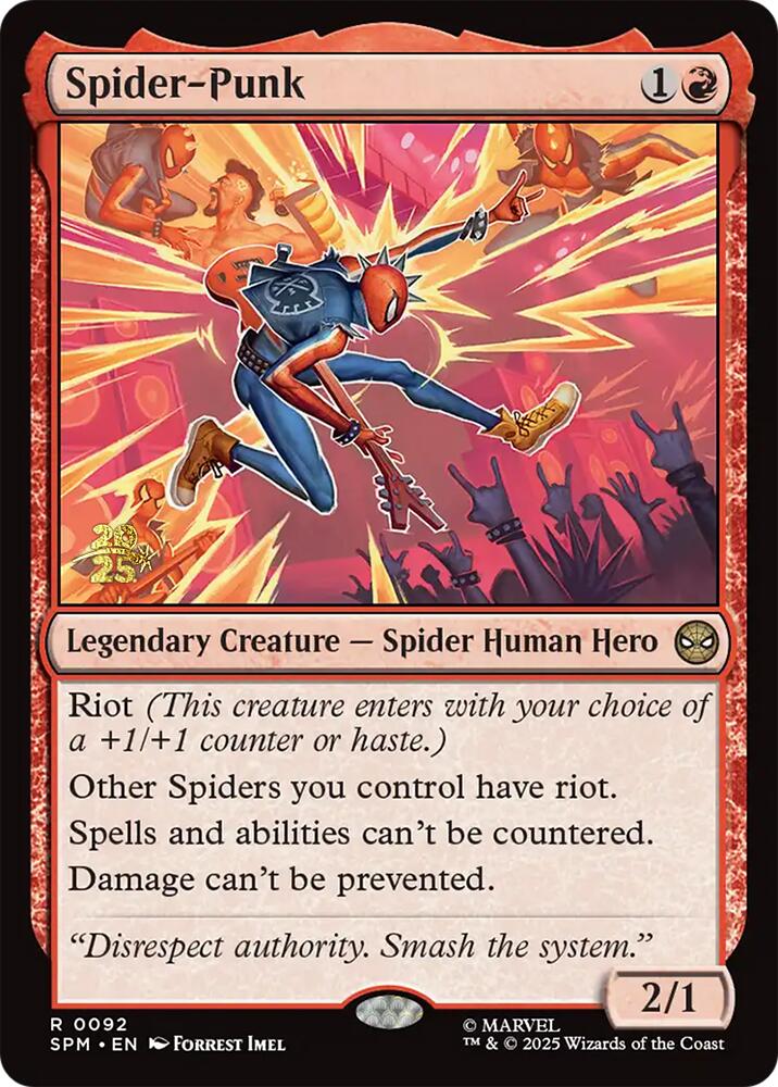 Spider-Punk [Marvel's Spider-Man Prerelease Promos] | Gate City Games LLC