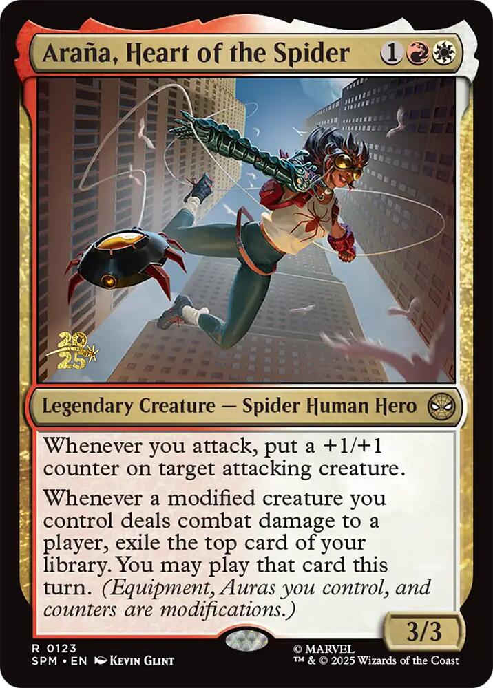 Arana, Heart of the Spider [Marvel's Spider-Man Prerelease Promos] | Gate City Games LLC