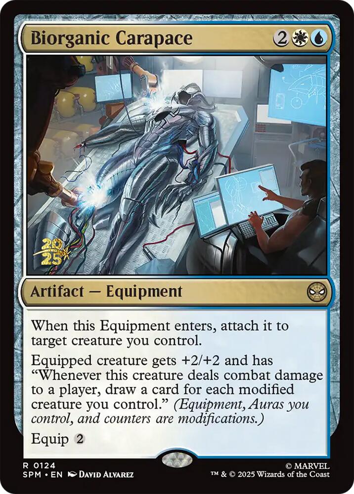 Biorganic Carapace [Marvel's Spider-Man Prerelease Promos] | Gate City Games LLC