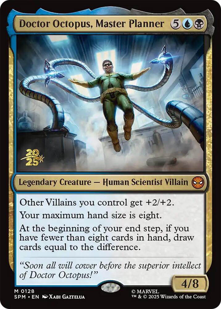 Doctor Octopus, Master Planner [Marvel's Spider-Man Prerelease Promos] | Gate City Games LLC