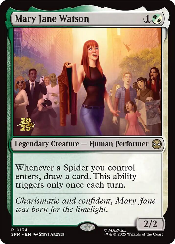 Mary Jane Watson [Marvel's Spider-Man Prerelease Promos] | Gate City Games LLC