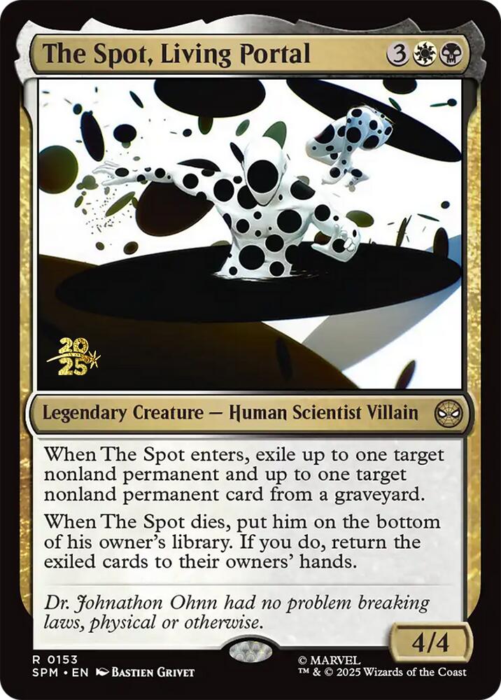 The Spot, Living Portal [Marvel's Spider-Man Prerelease Promos] | Gate City Games LLC