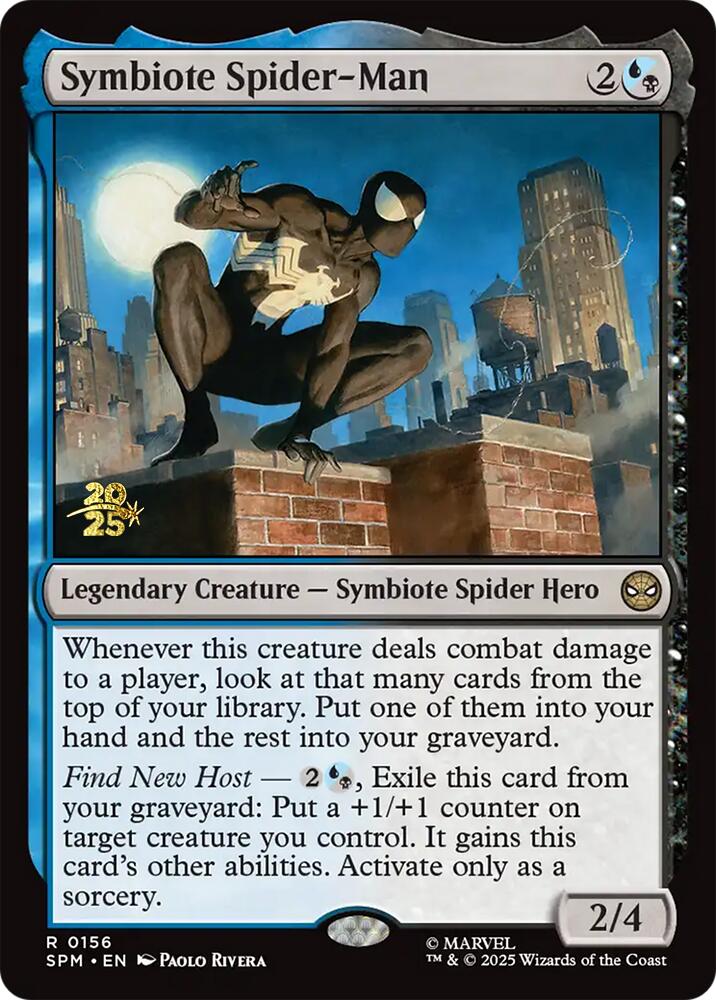 Symbiote Spider-Man [Marvel's Spider-Man Prerelease Promos] | Gate City Games LLC