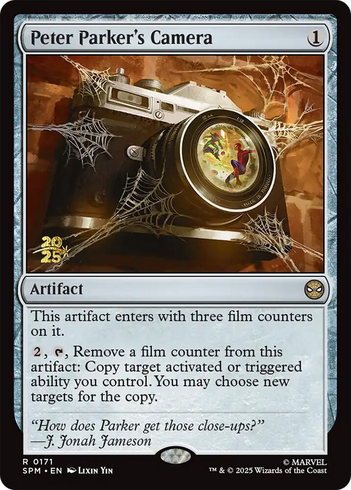 Peter Parker's Camera [Marvel's Spider-Man Prerelease Promos] | Gate City Games LLC