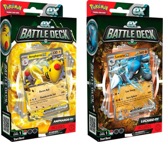 Pokemon Battle Deck EX Lucario/Ampharos | Gate City Games LLC
