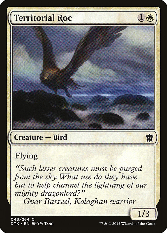 Territorial Roc [Dragons of Tarkir] | Gate City Games LLC
