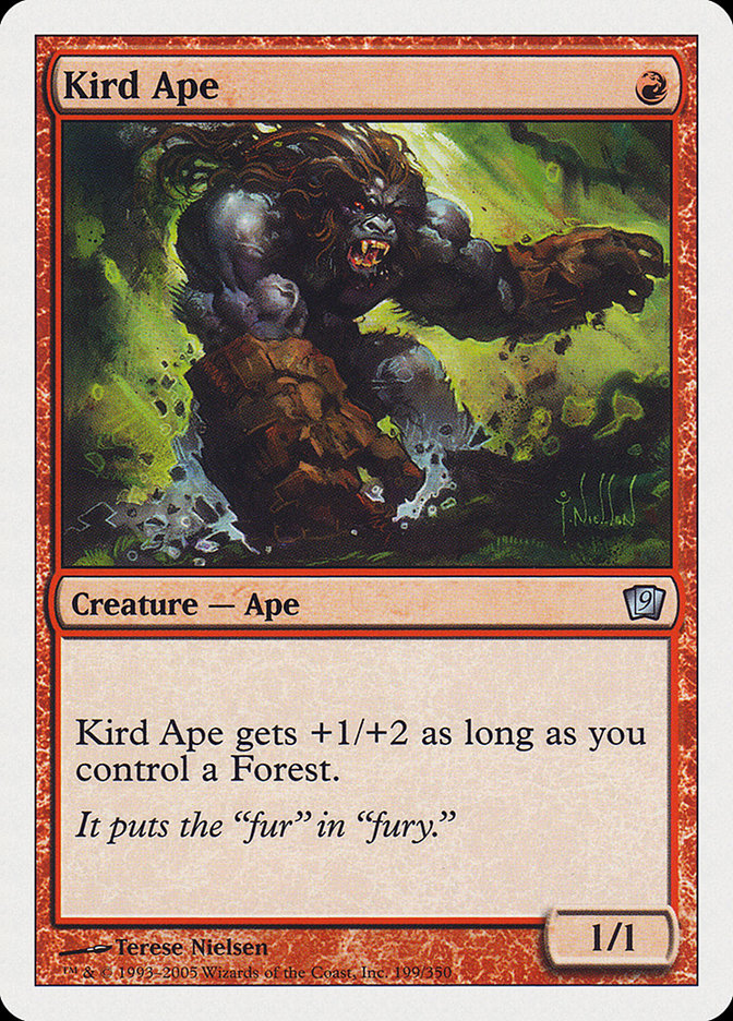 Kird Ape (9th Edition) [Oversize Cards] | Gate City Games LLC