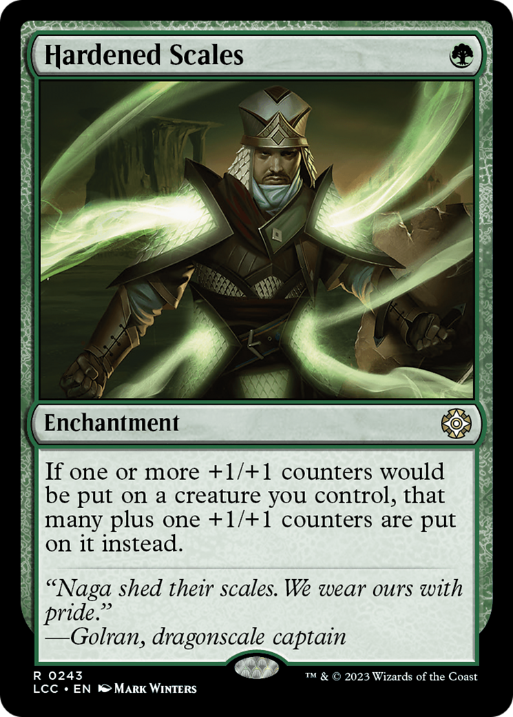 Hardened Scales [The Lost Caverns of Ixalan Commander] | Gate City Games LLC
