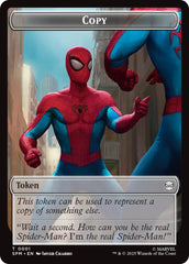 Copy // Human Citizen Double-Sided Token [Marvel's Spider-Man Tokens] | Gate City Games LLC