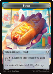Food // Robot Double-Sided Token [Marvel's Spider-Man Tokens] | Gate City Games LLC