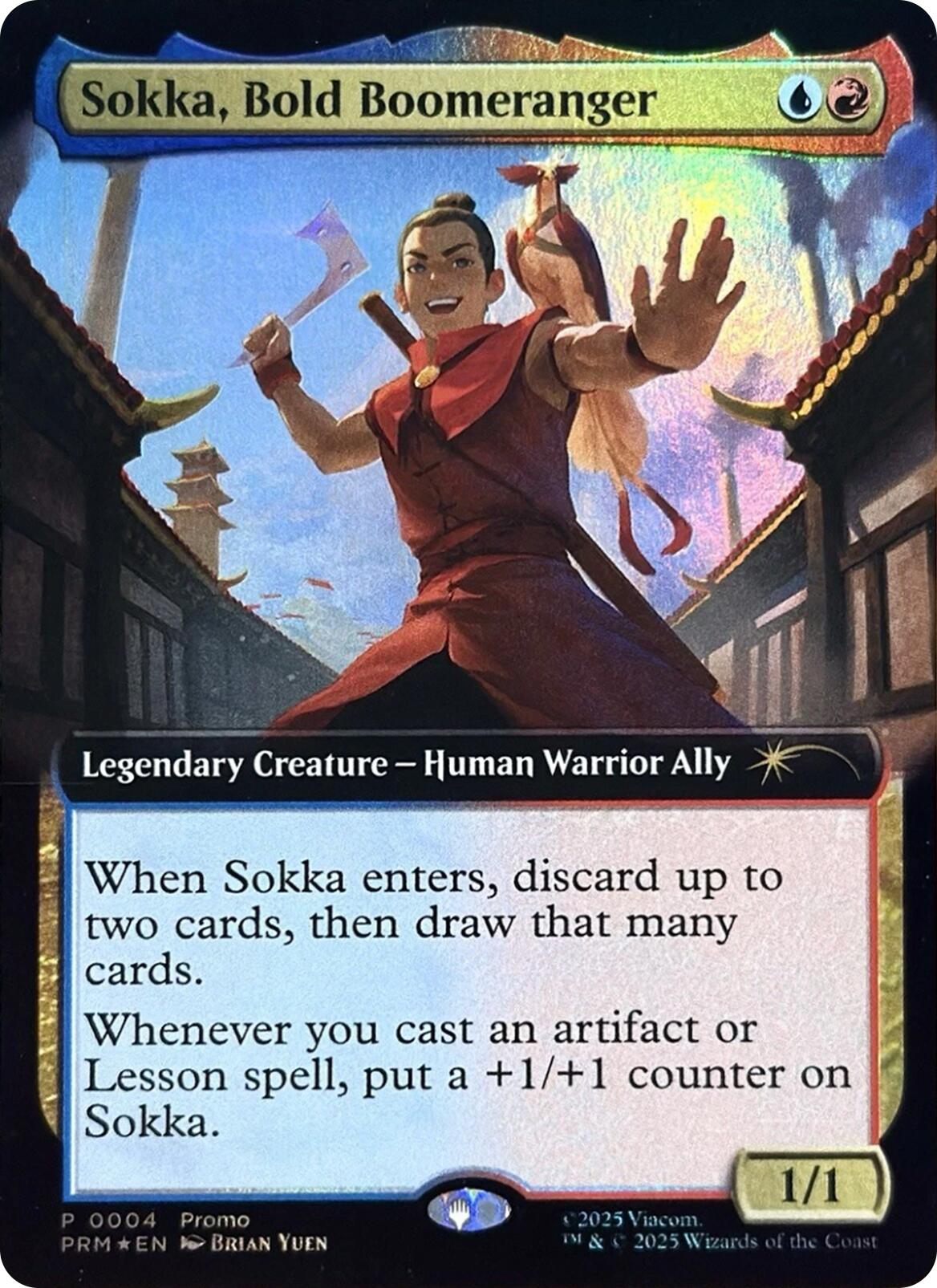 Sokka, Bold Boomeranger (Extended Art) [Media Promos] | Gate City Games LLC