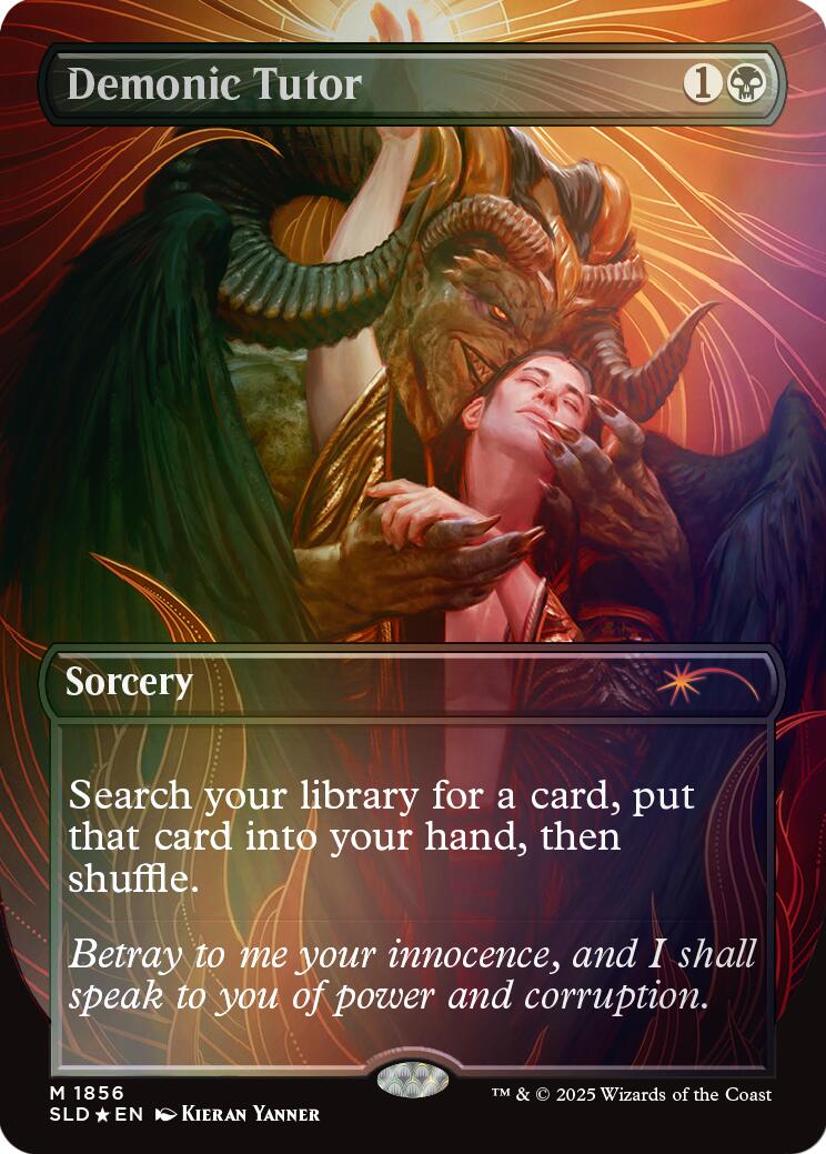 Demonic Tutor (Rainbow Foil) [Secret Lair Drop Series] | Gate City Games LLC