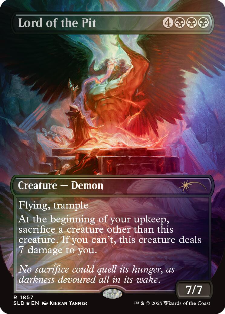 Lord of the Pit (Rainbow Foil) [Secret Lair Drop Series] | Gate City Games LLC