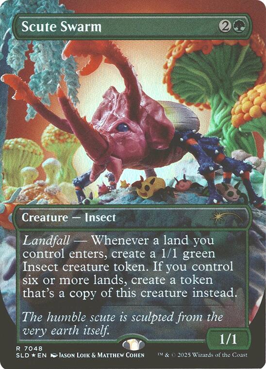 Scute Swarm (Rainbow Foil) [Secret Lair Drop Series] | Gate City Games LLC