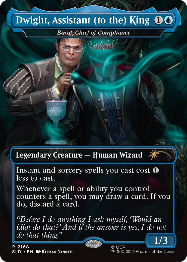 Dwight, Assistant (to the) King - Baral, Chief of Compliance [Secret Lair Drop Series] | Gate City Games LLC