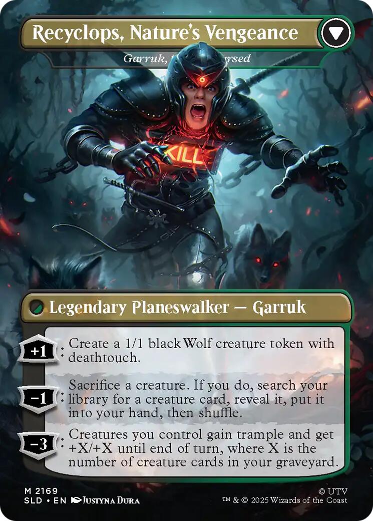 Recyclops, Eco-friendly - Garruk Relentless [Secret Lair Drop Series] | Gate City Games LLC