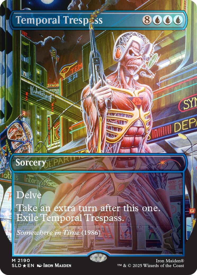 Temporal Trespass (Rainbow Foil) [Secret Lair Drop Series] | Gate City Games LLC