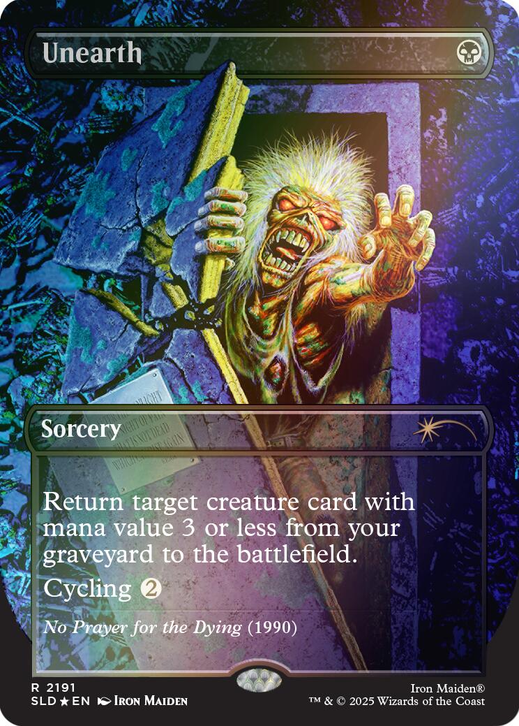 Unearth (Rainbow Foil) [Secret Lair Drop Series] | Gate City Games LLC