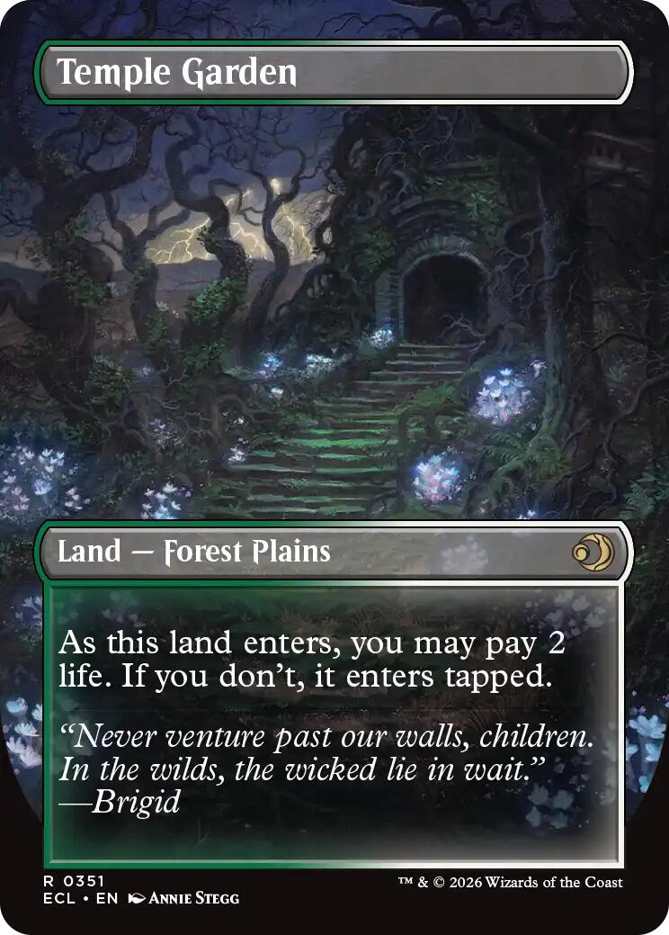 Temple Garden (Borderless) [Lorwyn Eclipsed] | Gate City Games LLC