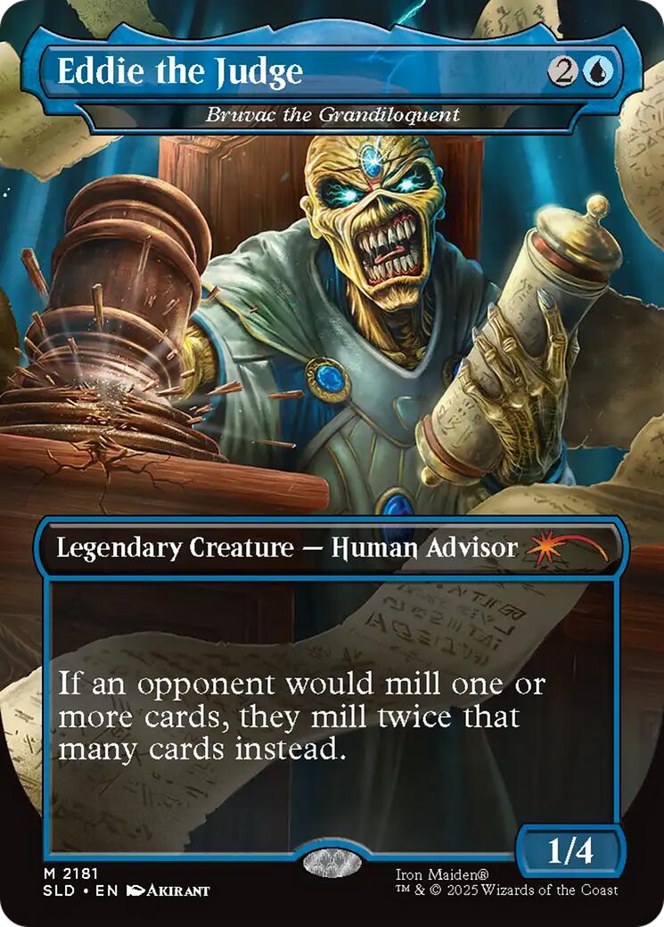 Eddie the Judge - Bruvac the Grandiloquent [Secret Lair Drop Series] | Gate City Games LLC