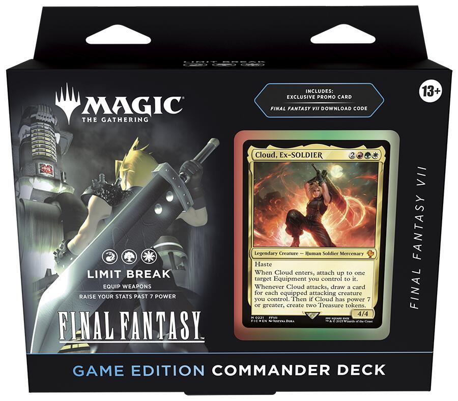 Final Fantasy VII Commander Deck - Game Edition | Gate City Games LLC