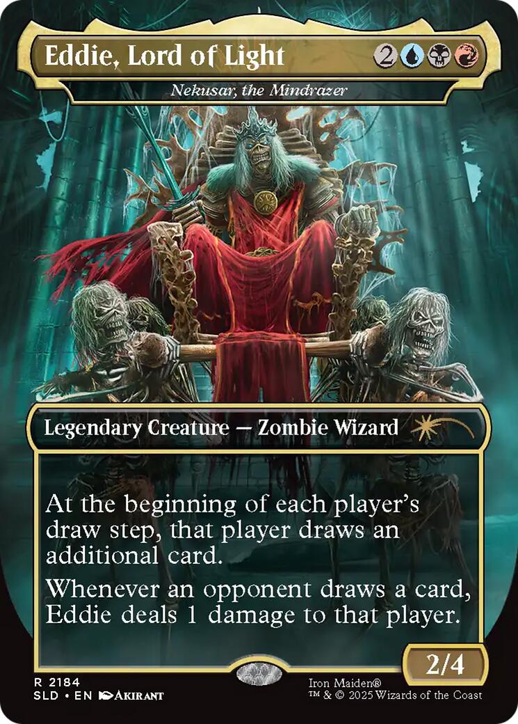 Eddie, Lord of Light - Nekusar, the Mindrazer [Secret Lair Drop Series] | Gate City Games LLC