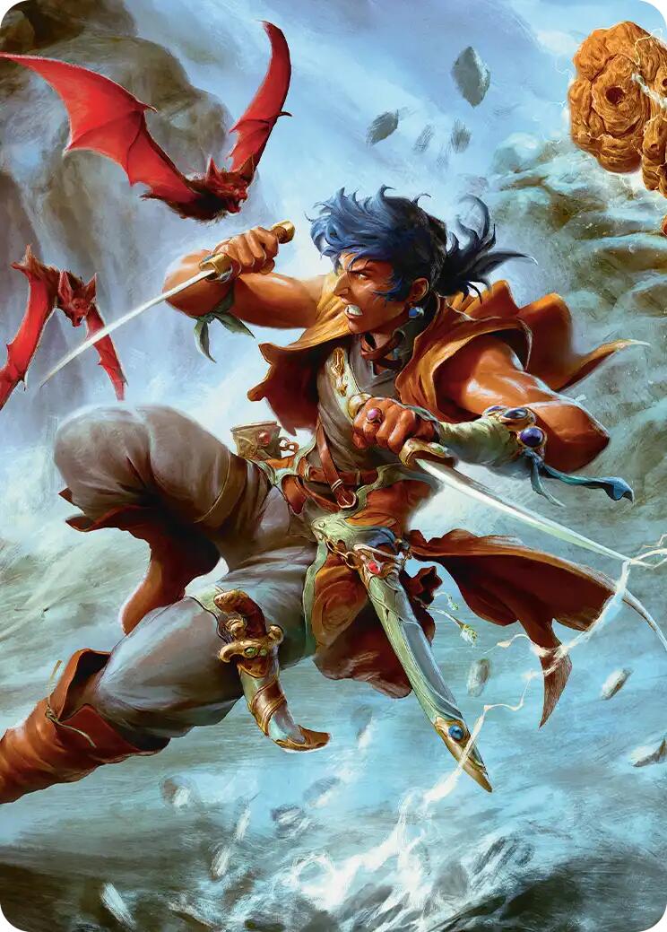 The Destined Thief Scene Art Card [FINAL FANTASY Art Series] | Gate City Games LLC