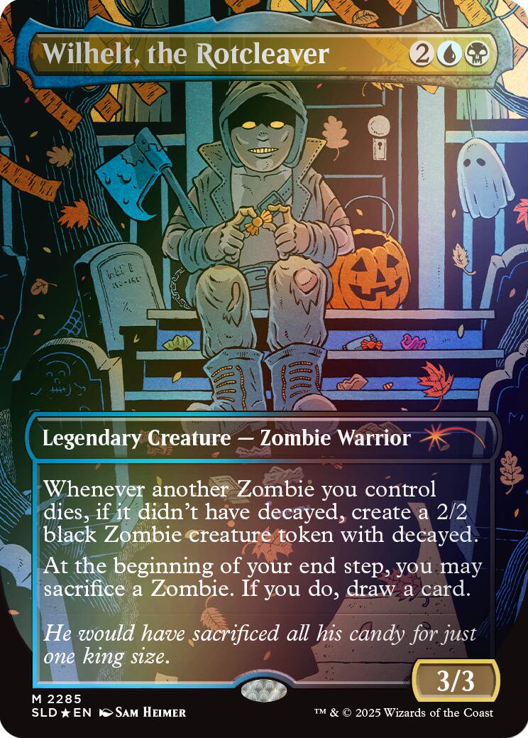 Wilhelt, the Rotcleaver (Rainbow Foil) [Secret Lair Drop Series] | Gate City Games LLC