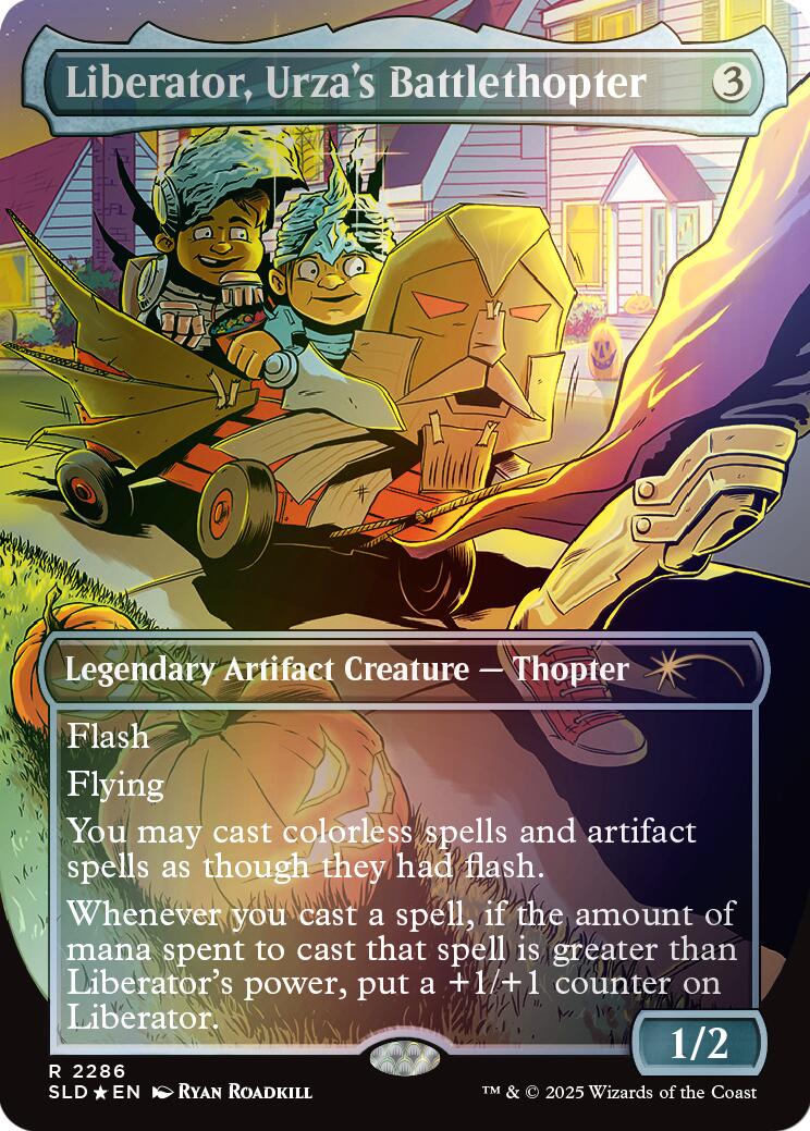 Liberator, Urza's Battlethopter (Rainbow Foil) [Secret Lair Drop Series] | Gate City Games LLC