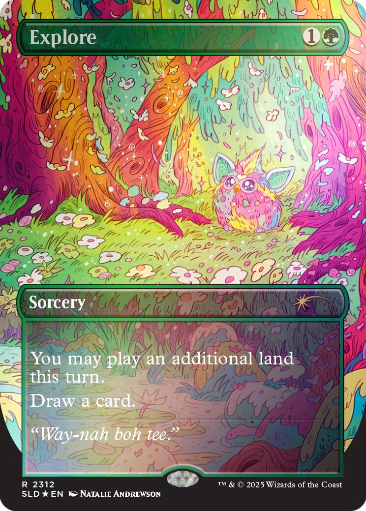 Explore (2312) (Rainbow Foil) [Secret Lair Drop Series] | Gate City Games LLC