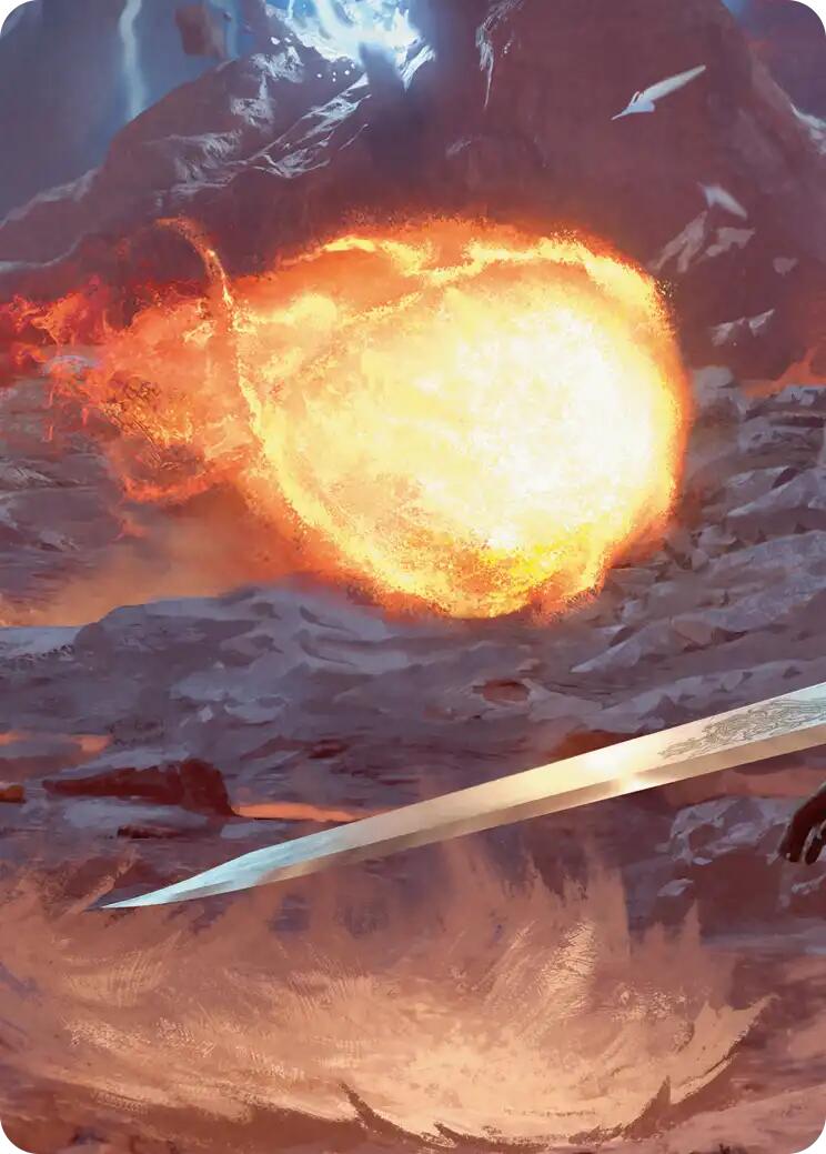 Duelist's Flame Scene Art Card [FINAL FANTASY Art Series] | Gate City Games LLC