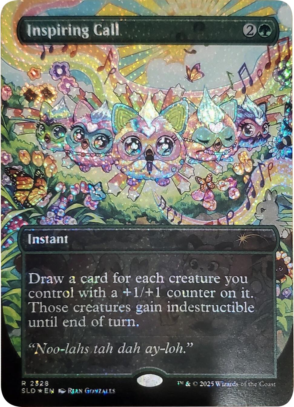 Inspiring Call (Confetti Foil) [Secret Lair Drop Series] | Gate City Games LLC