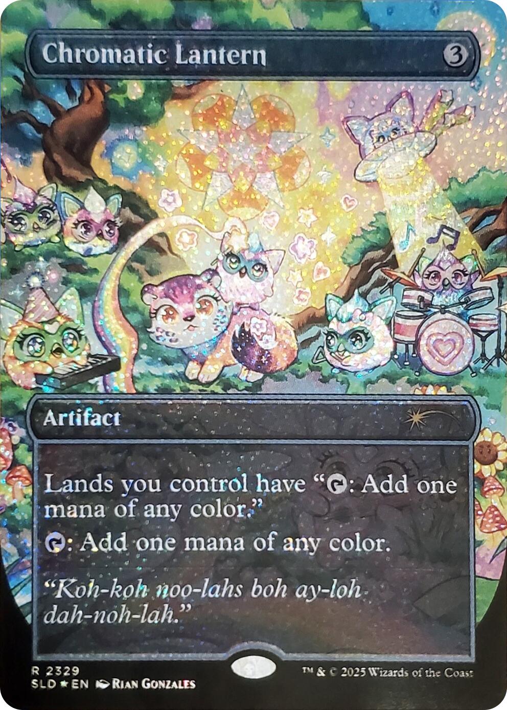 Chromatic Lantern (2329) (Confetti Foil) [Secret Lair Drop Series] | Gate City Games LLC