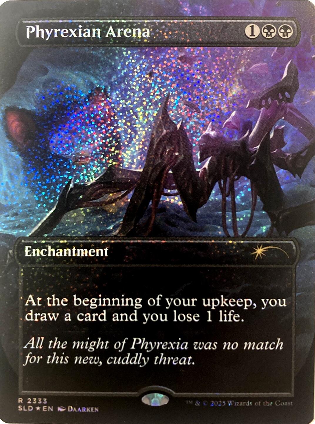 Phyrexian Arena (Confetti Foil) [Secret Lair Drop Series] | Gate City Games LLC