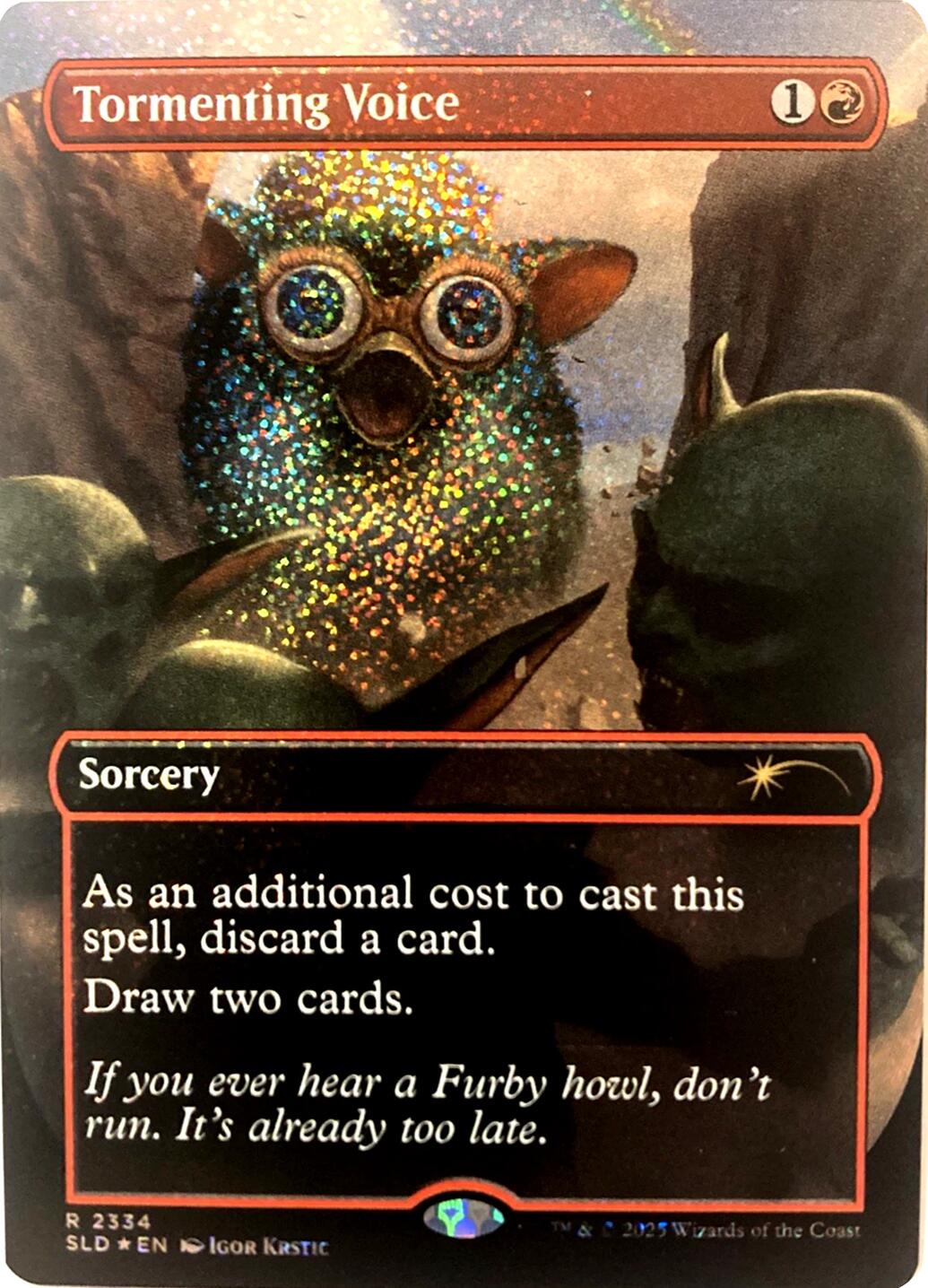 Tormenting Voice (Confetti Foil) [Secret Lair Drop Series] | Gate City Games LLC