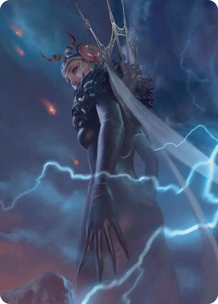 Edea, Possessed Sorceress Scene Art Card [FINAL FANTASY Art Series] | Gate City Games LLC