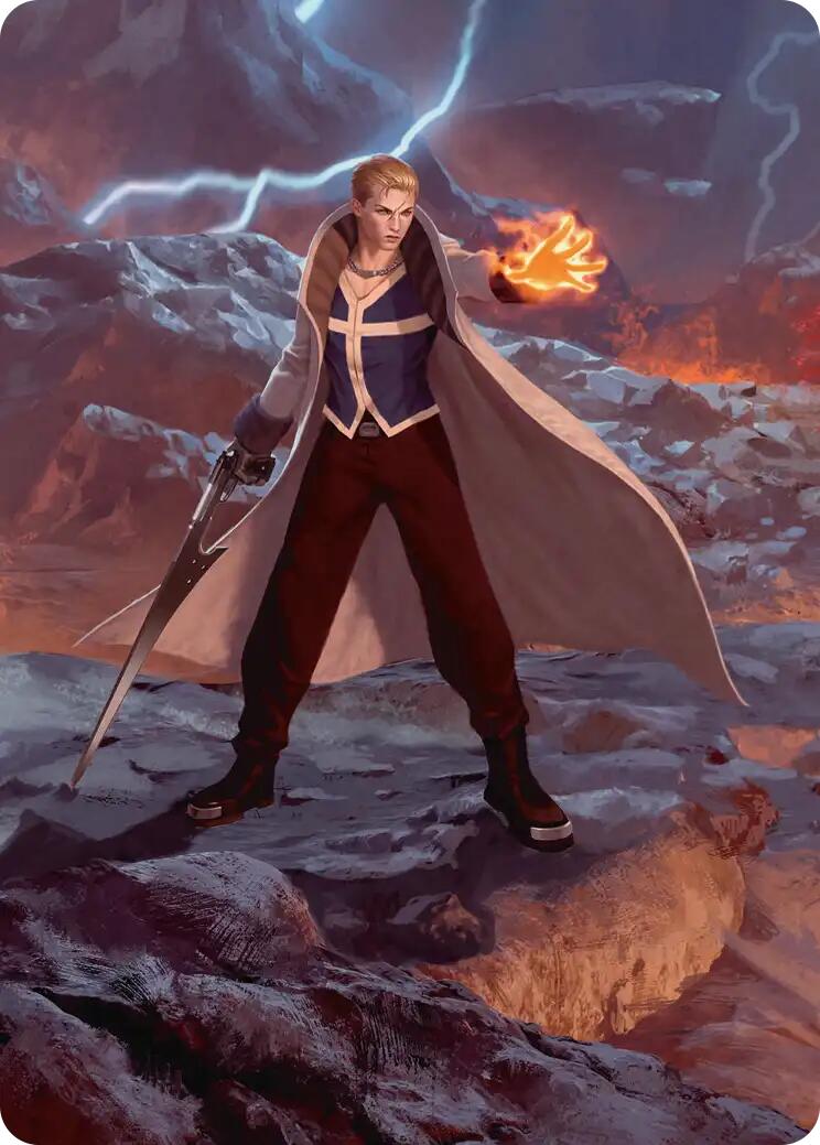 Seifer, Balamb Rival Scene Art Card [FINAL FANTASY Art Series] | Gate City Games LLC